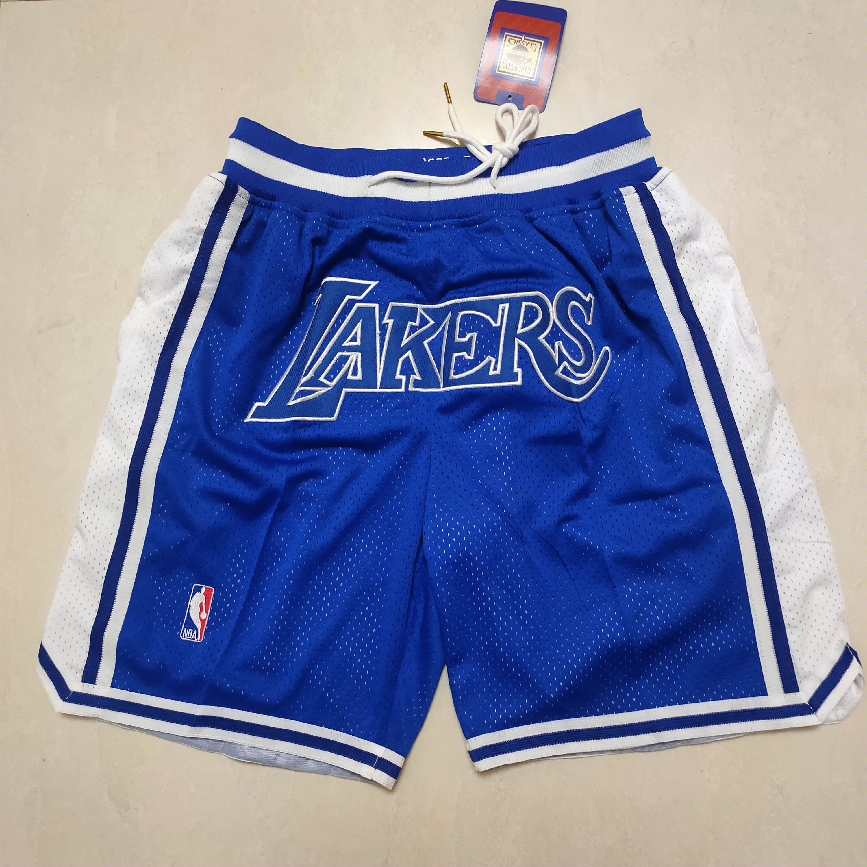 Men NBA Los Angeles Lakers Shorts 202302186